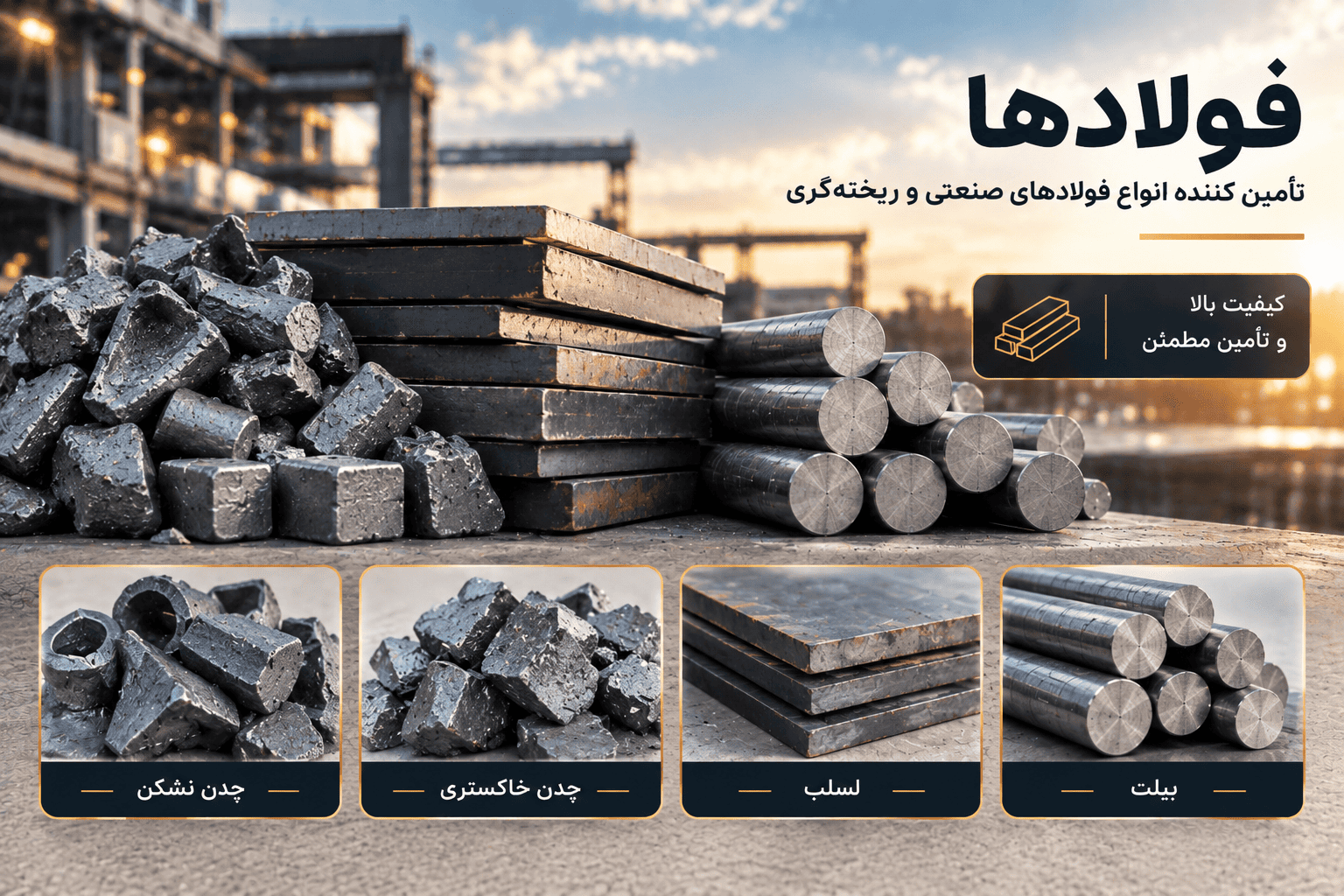 محصولات فولادی